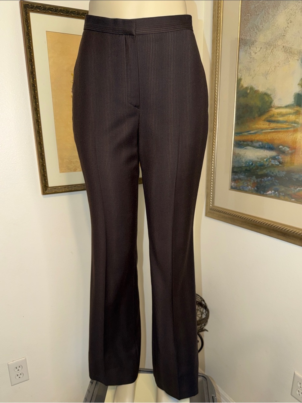 Zanella Pants- Made in Italy ELLA Brown Trouser’s from Mitchells Westport SZ 6